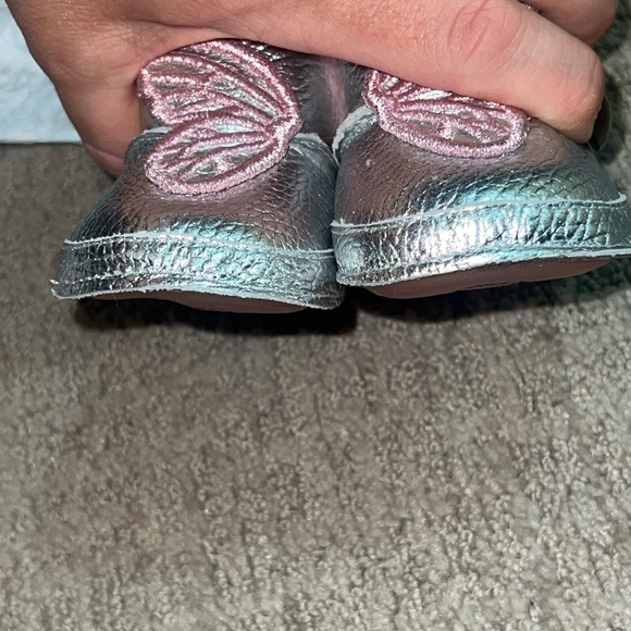 Sophie Webster mini butterfly shearling baby boot size 18/19 - Picture 7 of 11